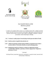 DAN RUDOLFA MAISTRA 2018 – MARTINOV POHOD